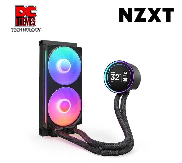 2025) NZXT Kraken ELITE 240 RGB V2 - Black AIO Cooler